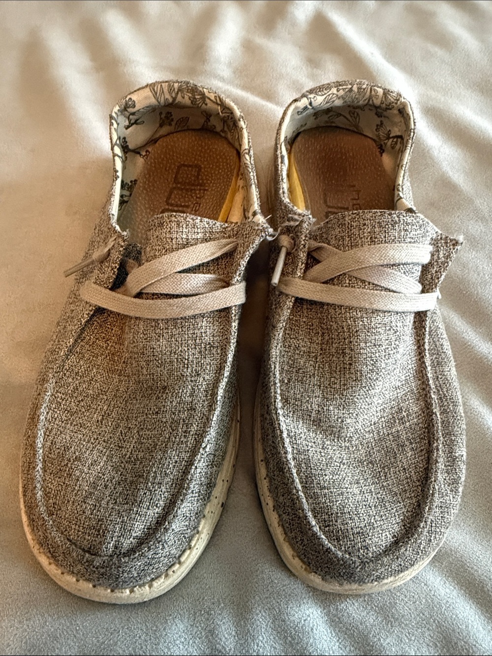Hey Dude Women’s Slip-On Loafers in Grey